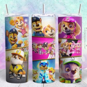 paw patrol 20oz png file sublimation tumbler design | paw patrol 20oz sublimation Digital File | Sublimation png