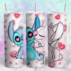 stitch 20oz png file sublimation tumbler design | stich 20oz sublimation Digital File | Sublimation png