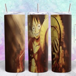 anime 20oz tumbler design png file Tumbler Wrap | anime Tumbler Digital File | Skinny tumbler Sublimation png,