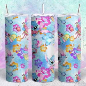 stitch 20oz png file sublimation tumbler design | stich 20oz sublimation Digital File | Sublimation png