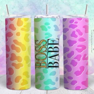 boss babe 20oz png file sublimation tumbler design | boss babe 20oz sublimation Digital File | Sublimation png