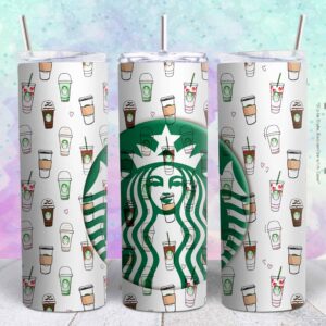 starbuck 20oz png file sublimation tumbler design | starbuck 20oz sublimation Digital File | Sublimation png