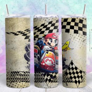 super mario 20oz png file sublimation tumbler design | super mario 20oz sublimation Digital File | Sublimation png