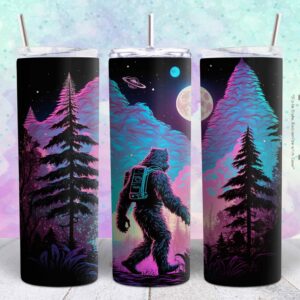 big foot 20oz png file sublimation tumbler design Wrap | big foot 20oz sublimation Digital File | Sublimation png