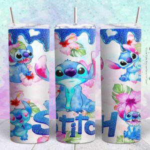 stitch 20oz png file sublimation tumbler design | stich 20oz sublimation Digital File | Sublimation png