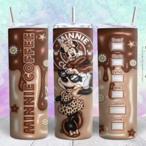 3d 20oz minnie coffee