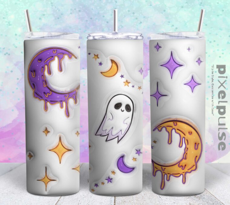 3d spooky 20oz halloween