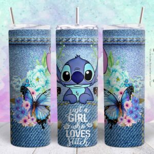 stitch 20oz png file sublimation tumbler design | stich 20oz sublimation Digital File | Sublimation png