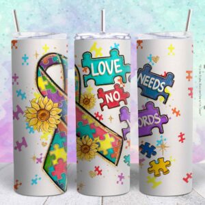 autism 20oz png file sublimation tumbler design Wrap | autism 20oz sublimation Digital File | Sublimation png