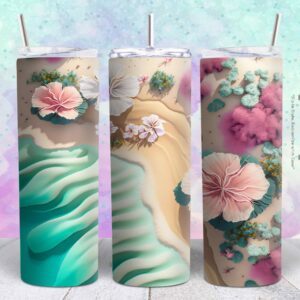 summer season 20oz png file sublimation tumbler design | summer season 20oz sublimation Digital File | Sublimation png