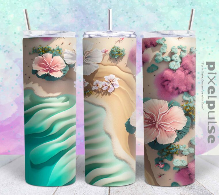 summer season 20oz png file sublimation tumbler design | summer season 20oz sublimation Digital File | Sublimation png