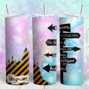 harry potter 20oz tumbler design png file Tumbler Wrap | harry potter Tumbler Digital File | Skinny tumbler Sublimation png