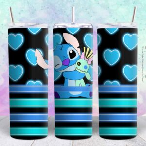 stitch 20oz png file sublimation tumbler design | stich 20oz sublimation Digital File | Sublimation png