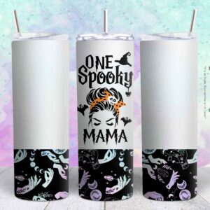 one spooky mama 20oz png file sublimation tumbler design | one spooky mama20oz sublimation Digital File | Sublimation png