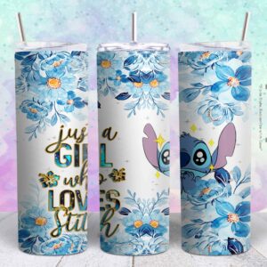 stitch 20oz png file sublimation tumbler design | stich 20oz sublimation Digital File | Sublimation png