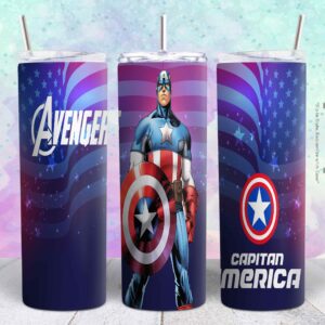 Captain America 20oz png file sublimation tumbler design | Captain America 20oz sublimation Digital File | Sublimation png